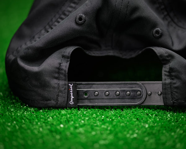 Imperial Rope Hat | 19th Hole Golf Hat - Black Diamond Laser Design