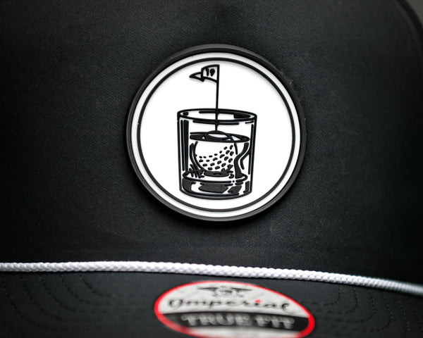 Imperial Rope Hat | 19th Hole Golf Hat - Black Diamond Laser Design