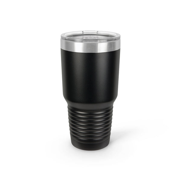 30oz Travel Tumbler - Black Diamond Laser Design