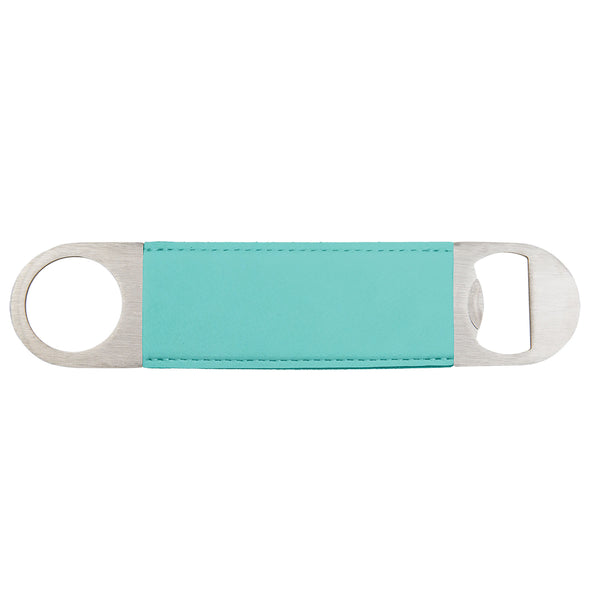 Bottle Opener | Leatherette - Black Diamond Laser Design