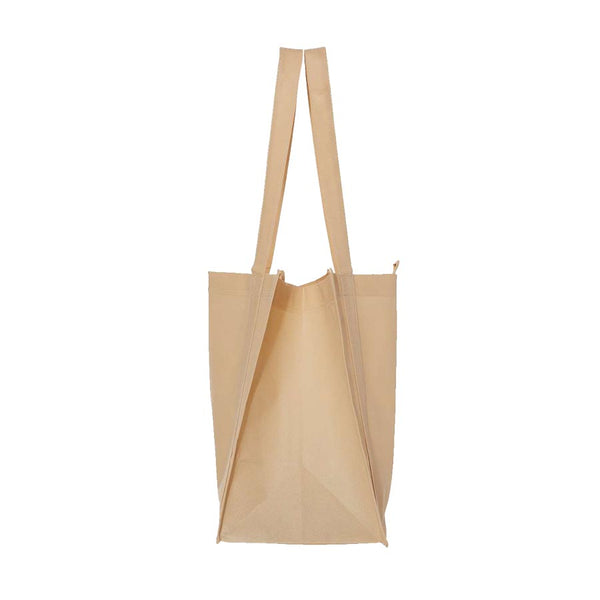 Branded Shopping Bag | Non-Woven - Black Diamond Laser Design