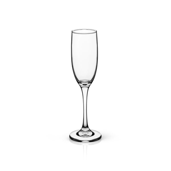 Personalized Champagne Flutes - Black Diamond Laser Design