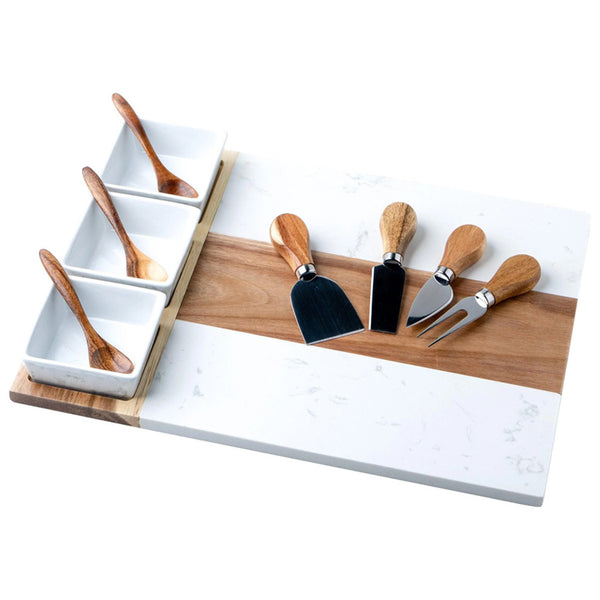 Christmas Charcuterie Board Set - Black Diamond Laser Design