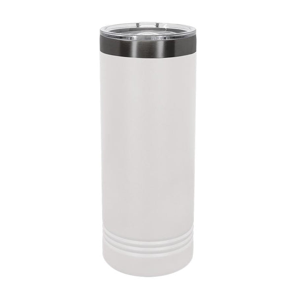 Skinny Tumbler | Ghost Black - Black Diamond Laser Design