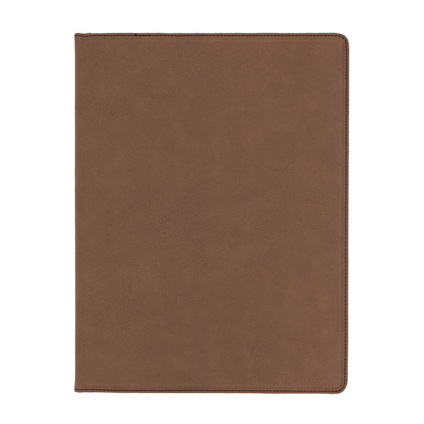 Leatherette Padfolio - Black Diamond Laser Design