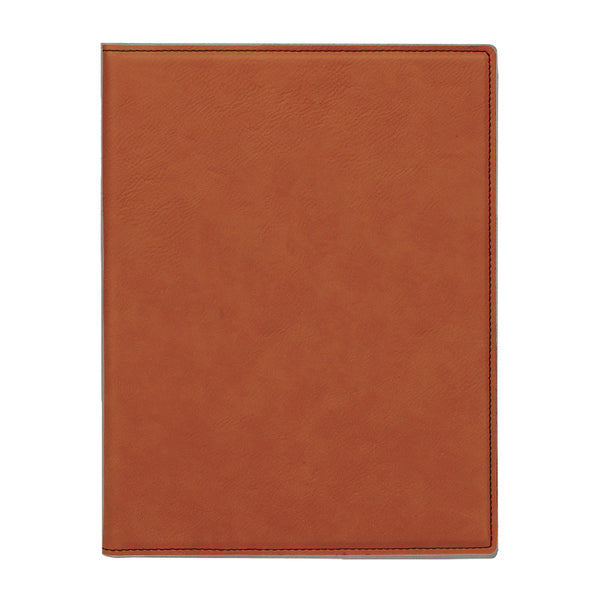 Leatherette Padfolio - Black Diamond Laser Design