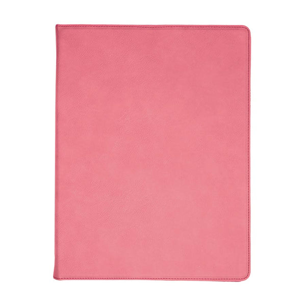 Leatherette Padfolio - Black Diamond Laser Design