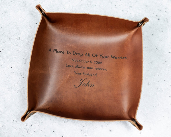 Valet Tray | Leather