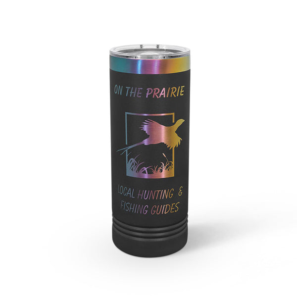 Skinny Tumbler | Prism - Black Diamond Laser Design