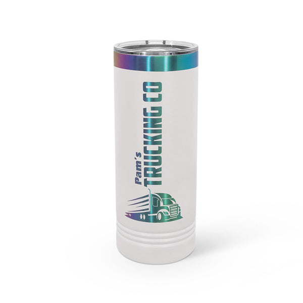 Skinny Tumbler | Prism - Black Diamond Laser Design