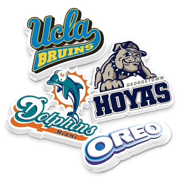 Branded Stickers & Labels - Black Diamond Laser Design