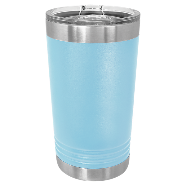 Vacuum Insulated Tumbler | Pint - Black Diamond Laser Design