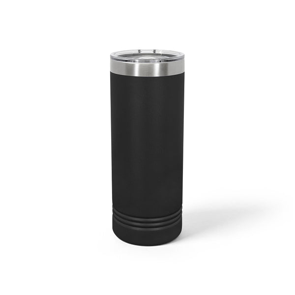 Vacuum Insulated Tumbler | Skinny - Black Diamond Laser Design