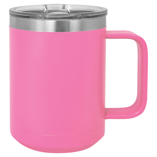 Vacuum Insulated Tumbler | Mug - Black Diamond Laser Design