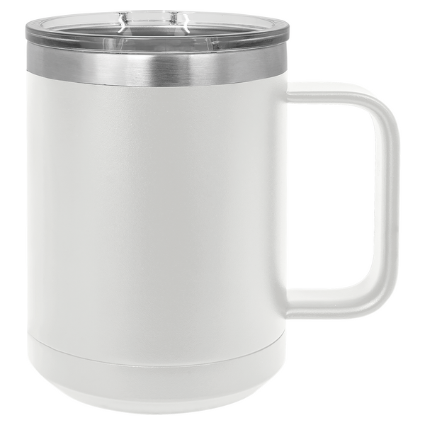 Vacuum Insulated Tumbler | Mug - Black Diamond Laser Design