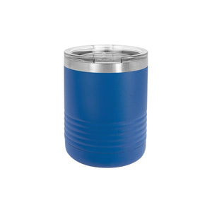 10 oz Insulated Tumbler | Stainless Steel Logo - Black Diamond Laser Design