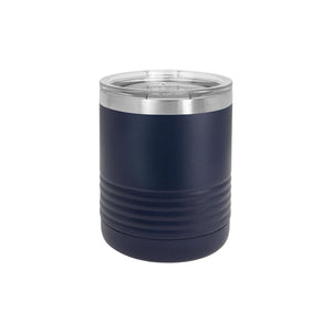 10 oz Insulated Tumbler | Stainless Steel Logo - Black Diamond Laser Design