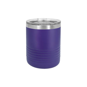 10 oz Lowball Tumbler | Personalized - Black Diamond Laser Design
