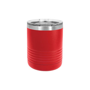 10 oz Insulated Tumbler | Stainless Steel Logo - Black Diamond Laser Design