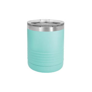 10 oz Lowball Tumbler | Personalized - Black Diamond Laser Design