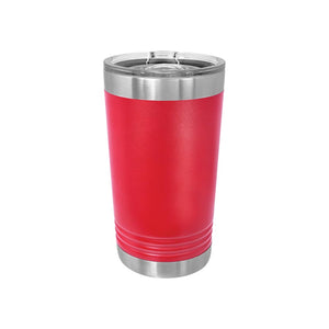 16 oz Stainless Steel Pint | Laser Engraved Logo - Black Diamond Laser Design