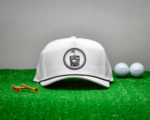 Imperial Rope Hat | 19th Hole Golf Hat - Black Diamond Laser Design
