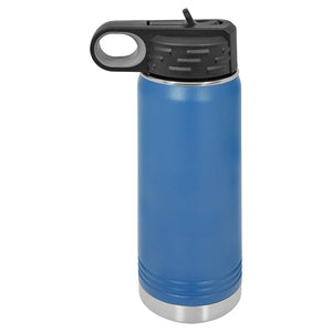 Insulated Water Bottle | 20 oz - Black Diamond Laser Design