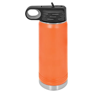Insulated Water Bottle | 20 oz - Black Diamond Laser Design