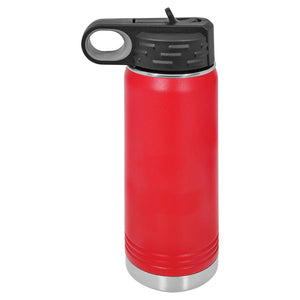 Insulated Water Bottle | 20 oz - Black Diamond Laser Design