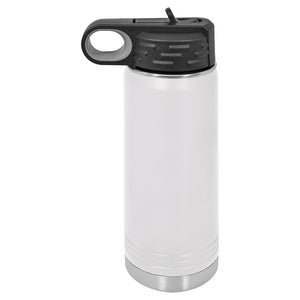 Insulated Water Bottle | 20 oz - Black Diamond Laser Design