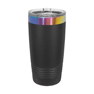 Travel Tumbler | Prism - Black Diamond Laser Design