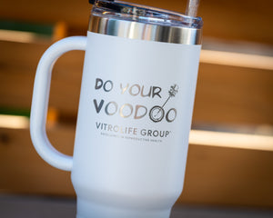 Vacuum Insulated Tumbler | 40oz Tumbler with Straw - Black Diamond Laser Design
