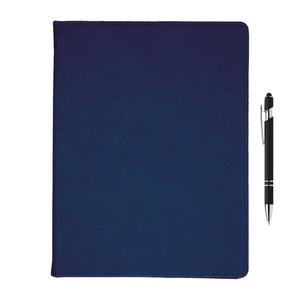 Branded Leatherette Padfolio | Large