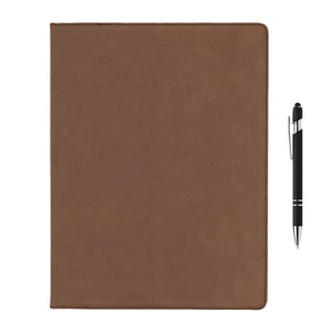 Branded Leatherette Padfolio | Large