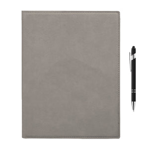 Branded Leatherette Padfolio | Large