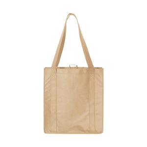 Branded Shopping Bag | Non-Woven - Black Diamond Laser Design