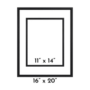 Custom Canvas Print | Personalized Family Wall Art - Black Diamond Laser Design