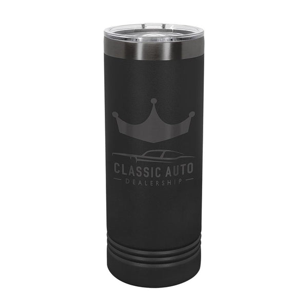 Skinny Tumbler | Ghost Black