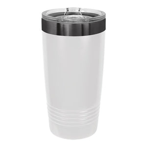 Travel Tumbler | Ghost Black - Black Diamond Laser Design