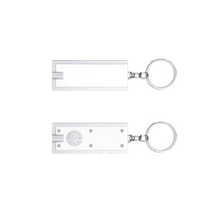 Branded Keychain | Flashlight - Black Diamond Laser Design