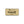 Large gold name tag with laser engraved logo and name