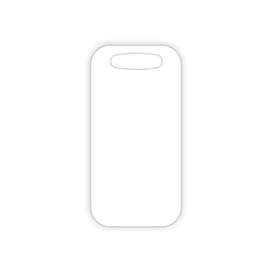 Small personalized golf bag tag