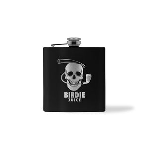 Flask | Powder Coated - Black Diamond Laser Design