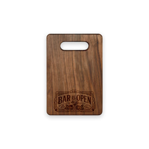 Small Cutting Board | Bar Size - Black Diamond Laser Design