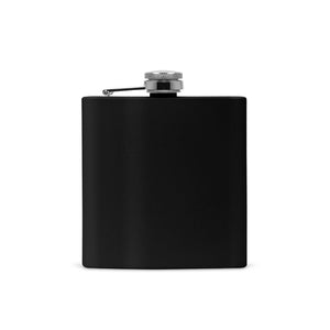 Flask | Powder Coated - Black Diamond Laser Design