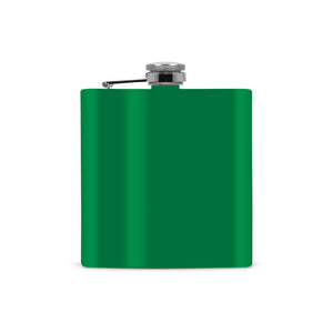 Flask | Powder Coated - Black Diamond Laser Design
