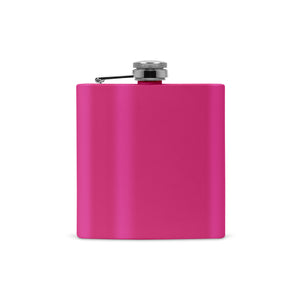 Flask | Powder Coated - Black Diamond Laser Design