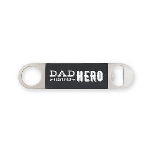 Personalized Bottle Opener | Silicone - Black Diamond Laser Design