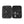 Personalized Tech Organizer | Faux Leather - Black Diamond Laser Design