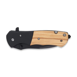 Personalized Pocket Knife - Black Diamond Laser Design